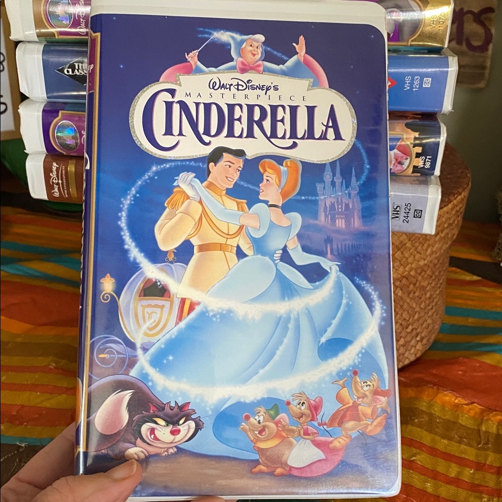 Walt Disney VHS Tape Collection Vintage 1980-1990’s - Cinderella